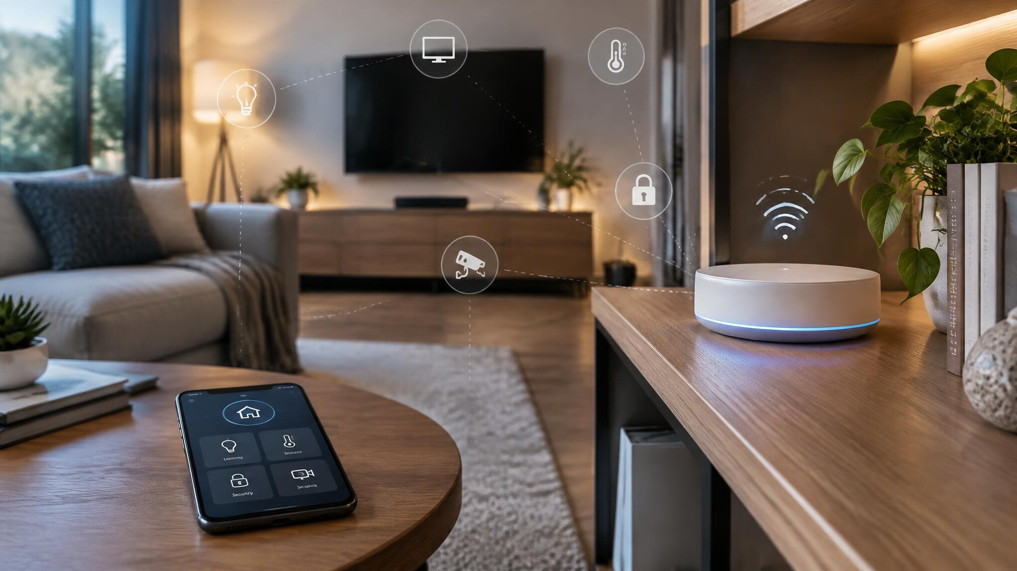 smart home hub setup