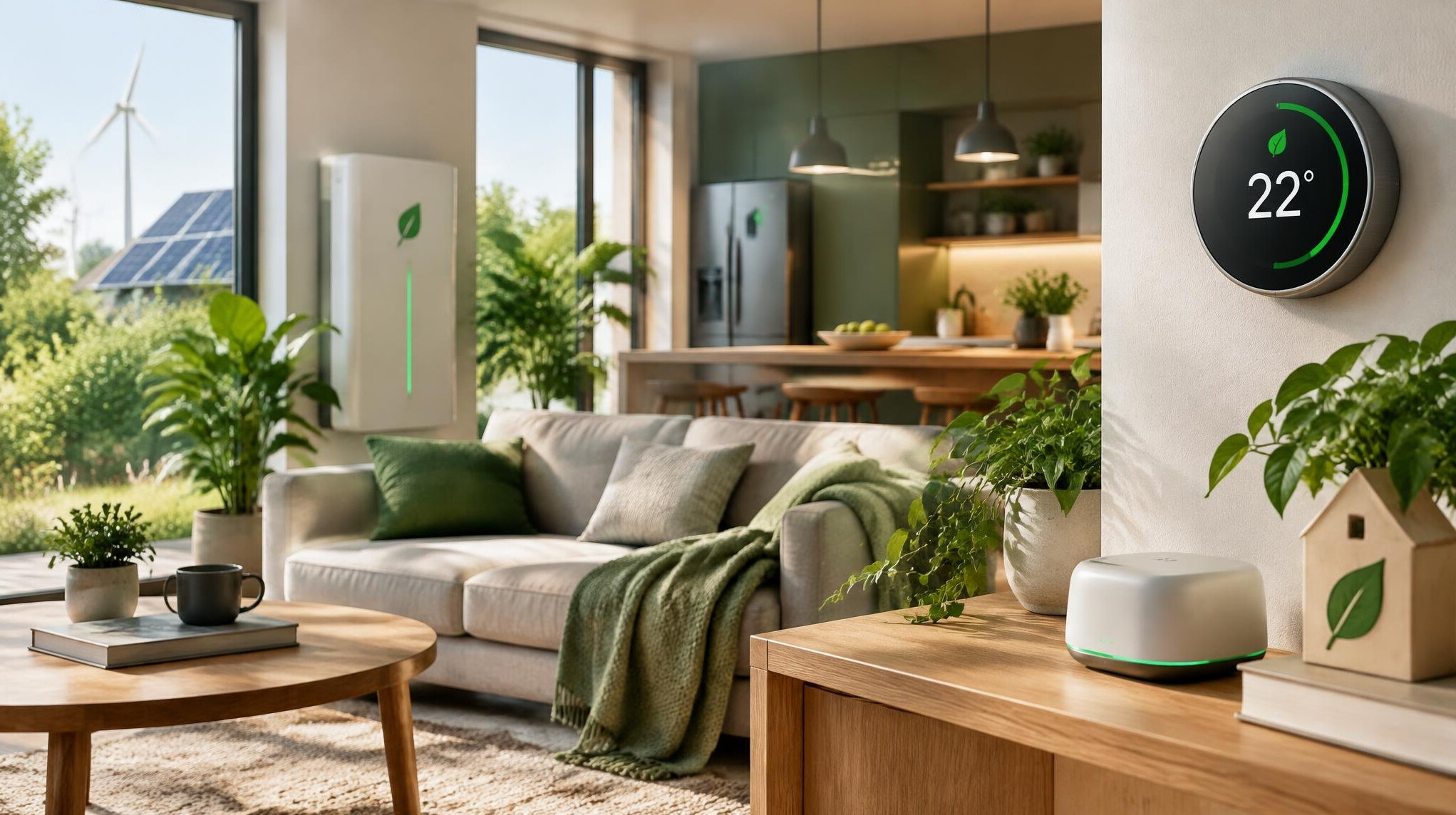 eco friendly smart home